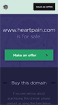 Mobile Screenshot of heartpain.com
